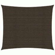 Helloshop26 - Voile d'ombrage 160 g/m² marron 2 x 2,5 m PEHD 02_0009139 - marron 3000488882720