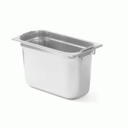 HENDI Bac GN avec poignées pliables, Profi Line, GN 1/3, 7,8L, (H)200mm - Acier inoxydable 18/10 803509