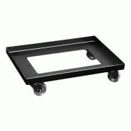 ITALCONCEPT L2G Chariot De Manutention Inox 304 Pour Bacs, 120 x 615 x 415mm - 3616350036735