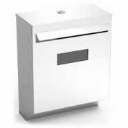 Lioninox Boîte aux lettres en acier inoxydable avec ouverture supérieure - 3701637614987 Lioninox Boîte aux lettres en acier inoxydable avec ouverture supérieure - 3701637614987