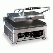 Machine a panini professionnel surface rainurée et lisse 2,5kw 410*500 - P7491.0010