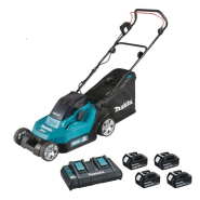 Tondeuse 36 V 2 x 18 V Li-Ion (4 batteries) Makita | DLM382PF4