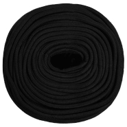 Vidaxl corde de travail noir 8 mm 250 m polyester 152820