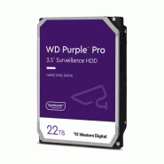 Western Digital Purple Pro disque dur 22 To 7200 tr/min 512 Mo 3.5" Série ATA III