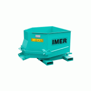 Benne à béton - Transport et déversement précis - Structure acier renforcée - Différentes capacités disponibles