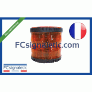 Gyrophare Gyroled orange sans fixation classe 2 rotatif reconditionné STANDBY MERCURA 23568-52 Gyrophare Gyroled orange sans fixation classe 2 rotatif reconditionné STANDBY MERCURA 23568-52