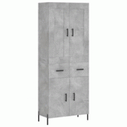 Helloshop26 - Buffet bahut commode armoire meuble de rangement organisateur cuisine salle de séjour salon haut 69,5 x 34 x 180 cm 02_0034484 - 300021 Helloshop26 - Buffet bahut commode armoire meuble de rangement organisateur cuisine salle de séjour salon haut 69,5 x 34 x 180 cm 02_0034484 - 300021