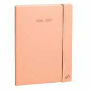 Quo Vadis - Agenda année scolaire - 2026-2027 - Ministre Septembre Color - Multilingue - Pastel - Orange - 13 mois de août à août - 16x24 cm - ora