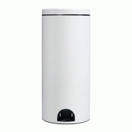 ROSSIGNOL poubelle à pédale 30l blanc 90233 - blanc 3019920902339