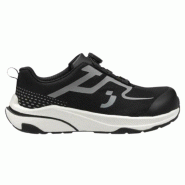 Safety Jogger - Chaussures de sécurité basses légères à bout extra-large et système TLS FREEDOM noir S1PS http://carbonn.Fr/img/co/1276.Jpg Tail