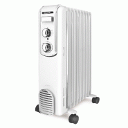 SCHOLTES Radiateur Bain D'huile 2000w Blanc schv709b - blanc 3523930109706