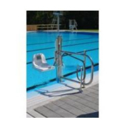 SiÈge ascenseur de piscine mobile hydraulique - delphin