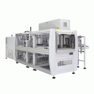 XP650 ARX-P – Fardeleuses automatiques avec entrée à 90° et lancement de film + plaque carton