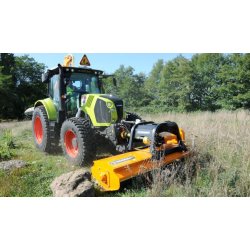 Experia broyeur forestier - Noremat - largeur de coupe réelle de 1,45 à 2,53 m - double-attelage avant/arrière