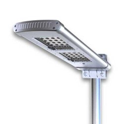 Lampadaire autonome LED solaire 'ARAW 20' - 20W, 2000lm, IP65, sans mât
