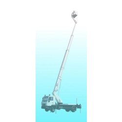 Nacelle télescopique avec Jib GSR 200 TJ - Hauteur de travail 20 m - Déport maximum 14 m