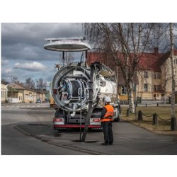 Combi Eur-Mark - Hydrocureur Kaiser - Débit 340 à 700 L/min - Protection contre le gel et réservoirs tank-in-tank