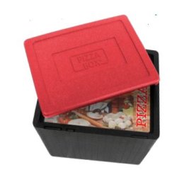 Conteneur isotherme Polibox® - Pizza Boxshop - Référence 120869 - En polypropylène expansé (PPE) recyclable