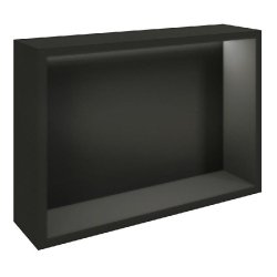 Présentoir Cage noir avec LED 56x14,5x38,4cm