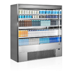 Vitrine réfrigérée inox 1885mm Profondeur 680mm MD1902X TEFCOLD