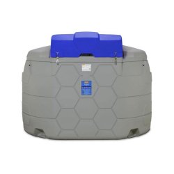 Cuve 5 000 litres BLUE CUBE Indoor ECO - Pour diesel, biodiesel, lubrifiant, fioul, AdBlue®, lave-glace, liquide de refroidissement - CEMO - 91319