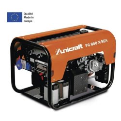 Groupe électrogène Unicraft PG 800 X-SEA - Moteur Honda, 7200 VA, réservoir 18L - Fabrication européenne