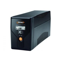 Infosec Onduleur X3 Ex 800 VA - 480 Watts - Line Interactive - 2 prises rondes FR - Port USB