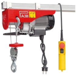 Palan électrique 230V - 500W - Capacité 150/300 kg - Norme EN-14492-2 - IP54