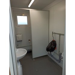 Bloc sanitaire aménagé sur-mesure