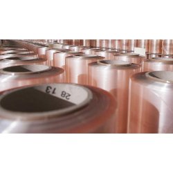 Film étirable neutre - Gruppo Fabbri - haute élasticité, respirabilité et transparence pour produits alimentaires frais