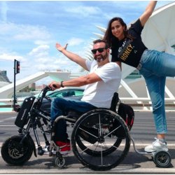 Handbike Tout Électrique - Micro GX 12 avec Afficheur digital et Assistance à la traction