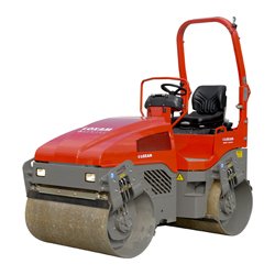 Rouleau tandem PV3 - 2,6 T - largeur de travail 1,20 m pour compactage d'enrobés et sous-couches