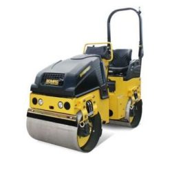 Rouleaux tandem vibrants articulés Bomag BW 100 SC 5 - compact, efficace et puissant - moteur Kubota 15 ch