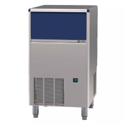 Machine à glaçons pleins - Production 46kg/24h - Refroidissement par air - ECP 46A en acier inoxydable