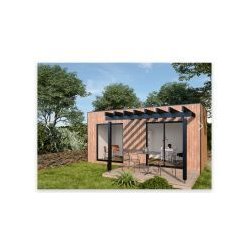 Studio de jardin - Boximby 17 m² - sans permis de construire, en bois français PEFC