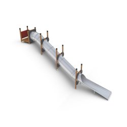 Toboggan-tube Rider 9,0m réf-8066785 - Hags - Longueur 9000mm - Hauteur 3250mm