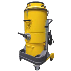 Aspirateur industriel monophasé M450S - cuve de 100 litres - disponible en location et en vente - Référence : M450S 100