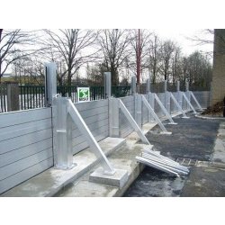 Barrage amovible anti-inondation - Aluminium, joints EPDM résistants, normes D.T.U. et EN NF 287-2