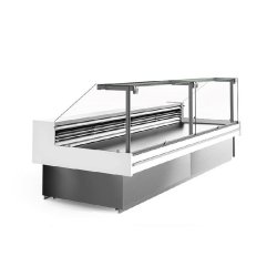 Vitrine réfrigérée Fresh-Liner - spéciale viande - réfrigération CO2, glycol ou R452A