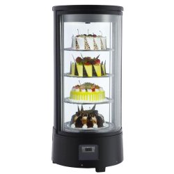 Vitrine réfrigérée vitrée positive Rotative 72L 7487.0160 Combisteel