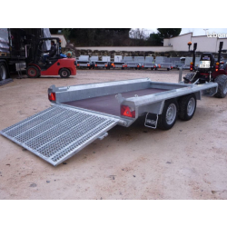 Remorque porte-engin - PTAC 2600 kg - Hulco Terrax