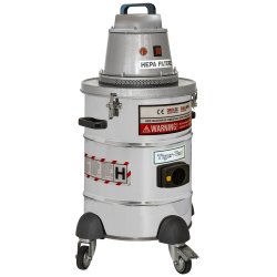 Aspirateur industriel 2D-10 (4W) HEPA Ordloc Series - récupération sécuritaire des poussières combustibles - IP5X - H14 - moteur Bypass