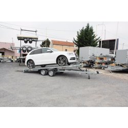 Remorque porte voiture - humbaur - 4118 mtk 354722