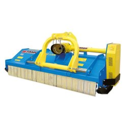 TMS broyeur forestier en acier - Zanon - pour tracteurs 60-110 hp avec rotor renforcé et marteaux