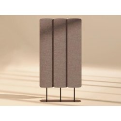 Cloison séparative feutre PET PALE Columbia 160 cm ? 3/4 lames