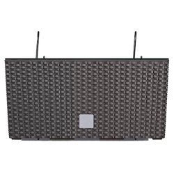 Prosperplast - Jardinière de balcon RATO CASE W - 39,5x18,5x19,5 cm, ocre foncé - marron plastique ZA3685