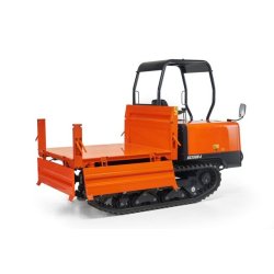 Mini-dumper Kubota KC250H-4 - 2500 kg - Benne trilatérale et moteur diesel 45.5CV