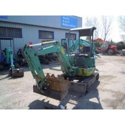 Mini-pelle IMER 20JX de 1998 - Moteur ISUZU - Chenilles neuves - Largeur 140 cm - 2T