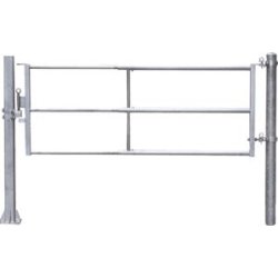 Barrières d'herbage TS - verrouillage automatique - longueur ajustable pour couloirs de différentes largeurs