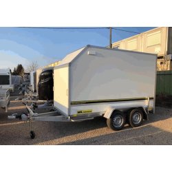 Remorques fourgons 8 multiplex - mil remorque - 750 kg